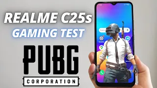 Realme C25s - PUBG Test! НОМЕР ОДИН ДЛЯ ИГР! Автономность, нагрев. Gaming Test