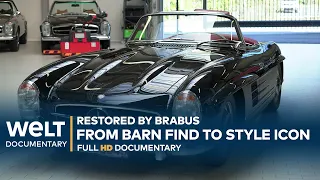 UNKNOWN BRABUS WORKSHOP: From barn find to style icon - 280 SL Pagoda is restored | WELT Documentary