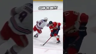 Clean or Dirty - New York Rangers vs. Florida Panthers #hockey #shorts