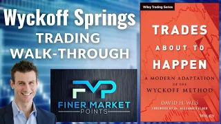 Wyckoff Springs Trading Walkthrough | Wyckoff Education