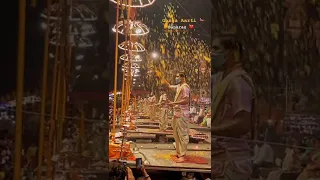 🙏Ganga aarati new🌺 WhatsApp status. #ganga aarti varanasi.