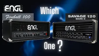 ENGL Savage 120 MARK II and Fireball 100 - High Gain Comparison