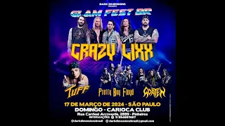 Crazy Lixx - Blame It On Love + 21 'Til I Die (Carioca Club) - 17/03/24