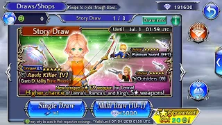 [DFFOO] Pulls for Lenna's EX!