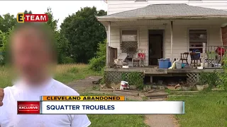 Squatters won't leave this abandoned home