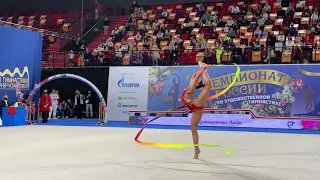 Lala Kramarenko - Ribbon Nationals 2021 EF 26.00