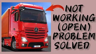 How To Solve Truck Simulator(Ultimate) App Not Working/Not Open Problem|| Rsha26 Solutions