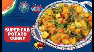 Amazing Potato Curry | Vegan Indian Recipe | Aloo Masala