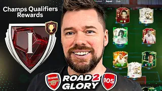 My First RANK 1 Champs Qualifier Rewards! - FC24 Road To Glory