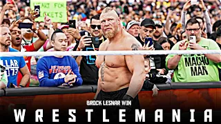 Brock Lesnar |💥 2023 WrestleMania Win Status | Edit Hd Brock Remixz