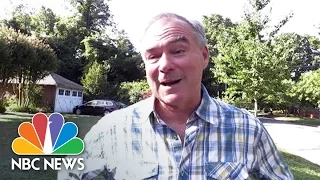 Tim Kaine On Mike Pence: 'Donald Trump’s Entitled To Make His Pick' | NBC News