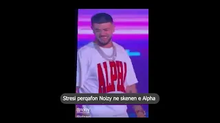 Stresi perqafon Noizy ne skenen  ||Alpha Show||