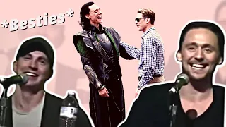 Tom Hiddleston LOVES impersonating Chris Evans