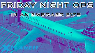 Friday Night Ops: San Francisco to Reno in a Embraer ERJ-175 / X-Plane 11/ VATSIM