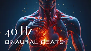 No ADS,  Pure Gamma Waves [40 Hz] For Peak Concentration 🧘🏼‍♂️ Intense Focus 🎯 Problem Solving 💡