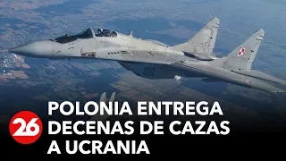 Polonia confirma haber entregado a Ucrania una decena de cazas MiG-29