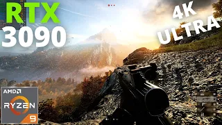 Battlefield 5: RTX 3090 + Ryzen 9 5950X | 4K Gameplay | Max Settings