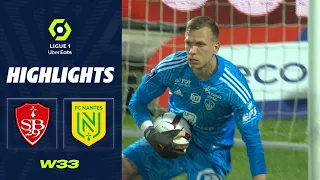 STADE BRESTOIS 29 - FC NANTES (2 - 0) - Highlights - (SB29 - FCN) / 2022-2023