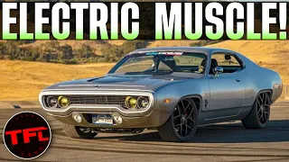 This Tesla-Swapped 70's Muscle Car Will Simply Blow You Away - All the Specs Right Here!