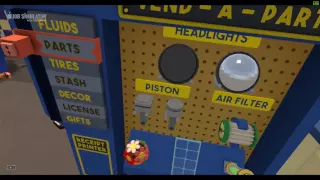 HTC Vive - Job Simulator - Auto Mechanic Gameplay