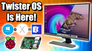 Twister OS Is Here! Raspberry Pi 4 - Get That OSX and Windows 10 Look!