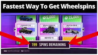 Forza Horizon 5 | The FASTEST Way To Get Super Wheelspins! (How To Get Wheelspins FH5 Tutorial)