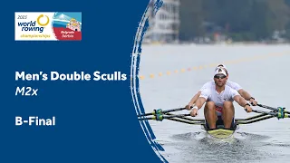 2023 World Rowing Championships - Men's Double Sculls B-Final - Olympic Qualification