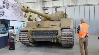 Tiger I. - Engine test - Tank Museum, Bovington, UK - 13/09/2019 - Tiger Day