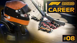 4 WIDE INTO TURN 1! F1 2020 McLaren RTG Career Mode Season 1 Round 8 Azerbaijan GP!