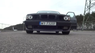 BMW E34 550i V12 - Engine sound by front