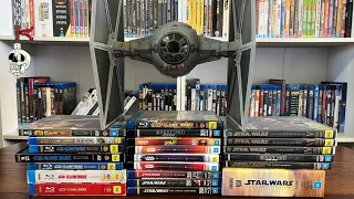 My Star Wars Blu Ray/DVD Collection