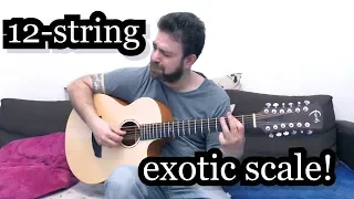 Easy and Fun 12-String EXOTIC SCALE - Effortless Awesomeness (Guitar Lesson Tutorial)
