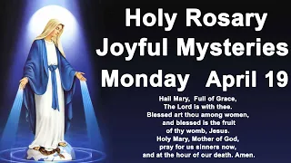 Holy Rosary I Joyful Mysteries I 19 April I 6.00 PM I Monday