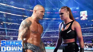 WWE Full Match - Ronda Rousey Vs. Randy Orton : SmackDown Live Full Match