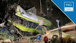 17 dead after bus falls off cliff in Antique | INQToday