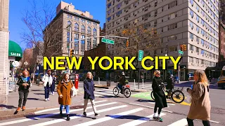 Real New Yorker Morning Walk 🗽 Lower Manhattan 4K NYC