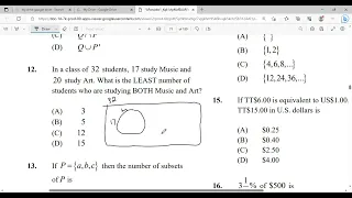 CXC MATHS PAPER 1 2023