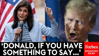 Nikki Haley Fires Back At Trump After Ex-President Asks Where Her Husband Is At South Carolina Rally