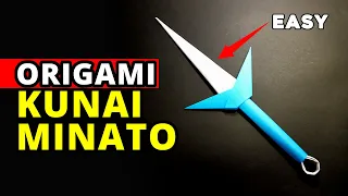 How to make Paper Kunai Minato Easy | Ninja Knife Weapons