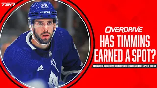 Has Timmins earned a spot in Maple Leafs top 6? | OverDrive