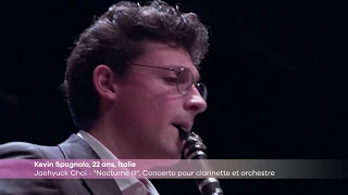 Clarinet Final 2018 - Kevin Spagnolo, 1st Prize