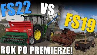 😎 FS19 vs. FS22 - ROK PO PREMIERZE! 😳 Która gra rozwinęła się bardziej?