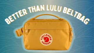 Better than Lulu? Fjallraven Kanken Belt Bag Review