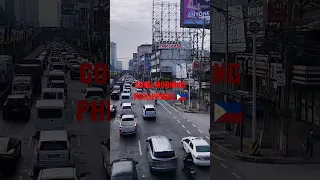 Traffic is real edsa Cubao Quezon City Philippines