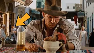 This Scene Wasn’t Edited Look Closer at His Indiana Jones Blooper