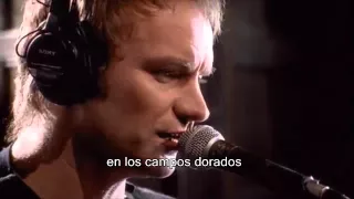 FIELDS OF GOLD - STING - CAMPOS DORADOS TRANSLITERACIÓN