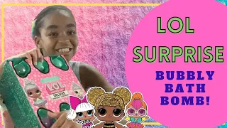 LOL Surprise Bath Bomb Unboxing | Surprise Toy Fun