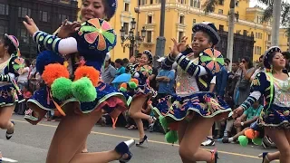 Chicas Caporales, Virgen de la candelaria 2019, Festividad Peruana