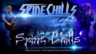 SPINE CHILLS "Spine Chills" Demo #dokken #kingdiamond #judaspriest #ironmaiden #queensrÿche #metal