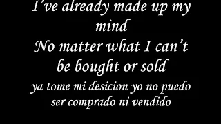 skillet awake and alive lyrics español-ingles (AWAKE)